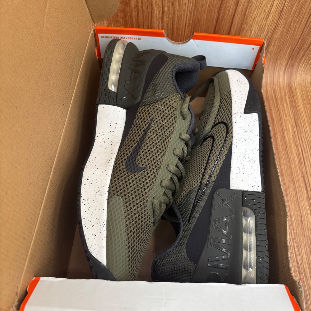 NEW Nike Air Max Alpha Trainer 6 Mens 12 Olive Black FQ1833-200 Training Shoes - Picture 6 of 7